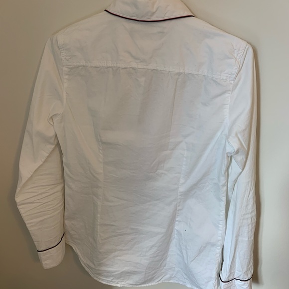 🤩 3 for $20 / Tommy Hilfiger White Long Sleeve button up - Picture 4 of 6